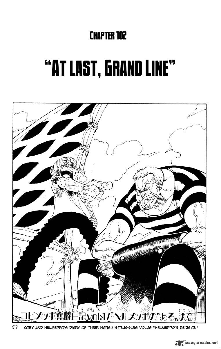One Piece, Chapter 102 - Grand Line image 01