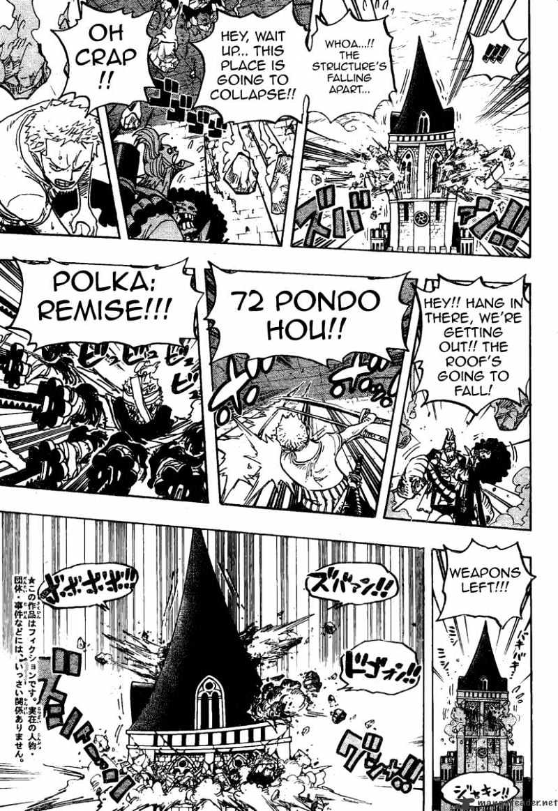 One Piece, Chapter 467 - Pirate Zoro Vs. Samurai Ryuuma image 07
