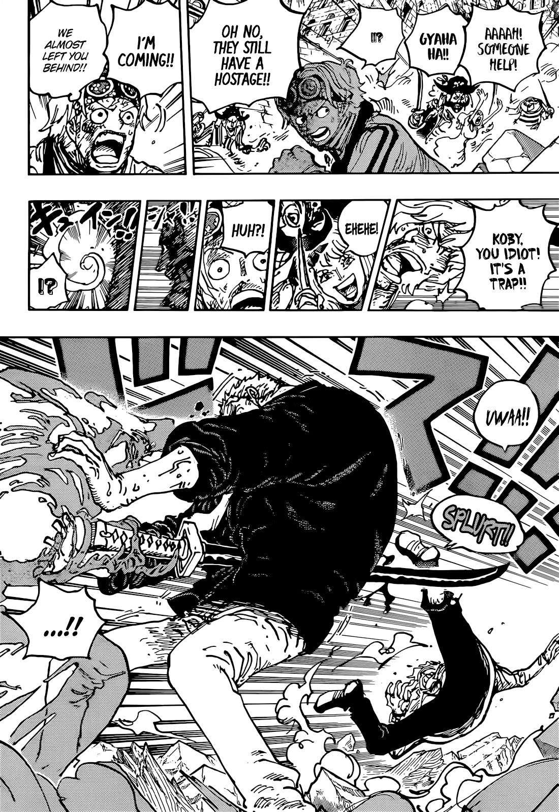 One Piece, Chapter 1087 image 08