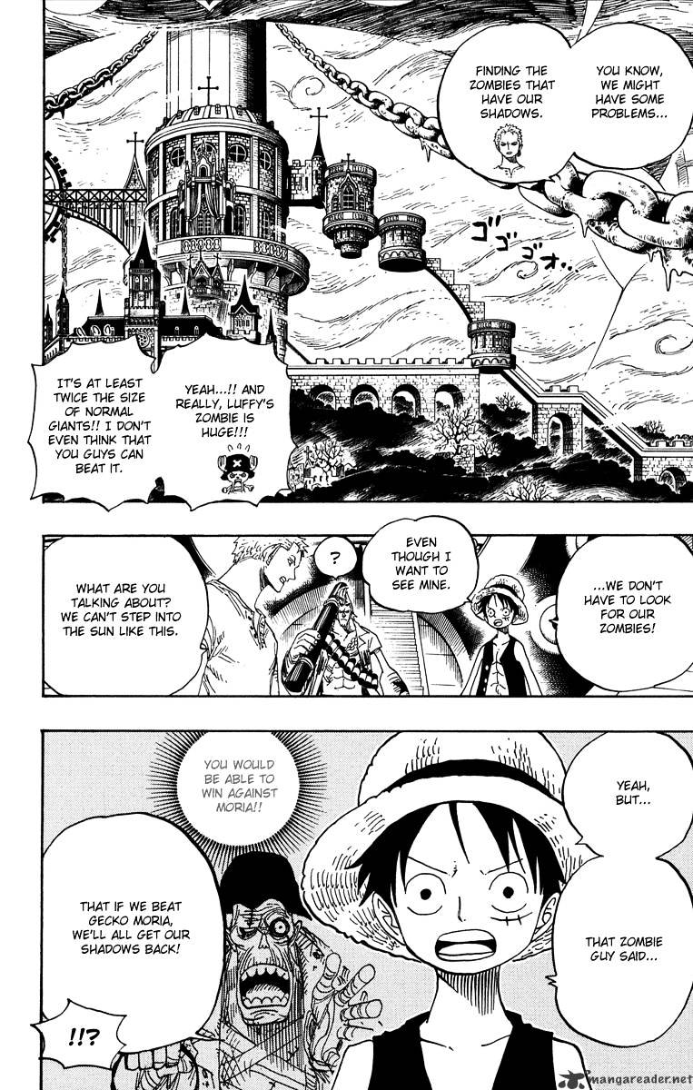 One Piece, Chapter 460 - Get