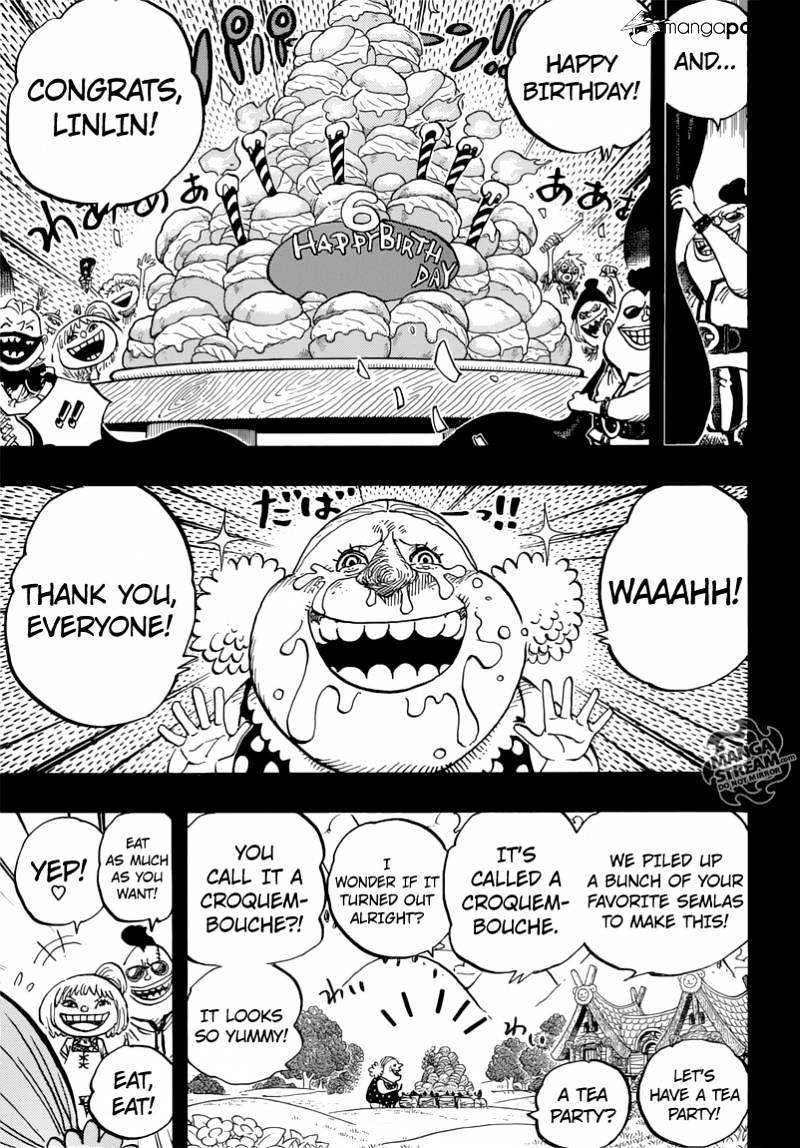 One Piece, Chapter 867 - Happy Birthday image 12