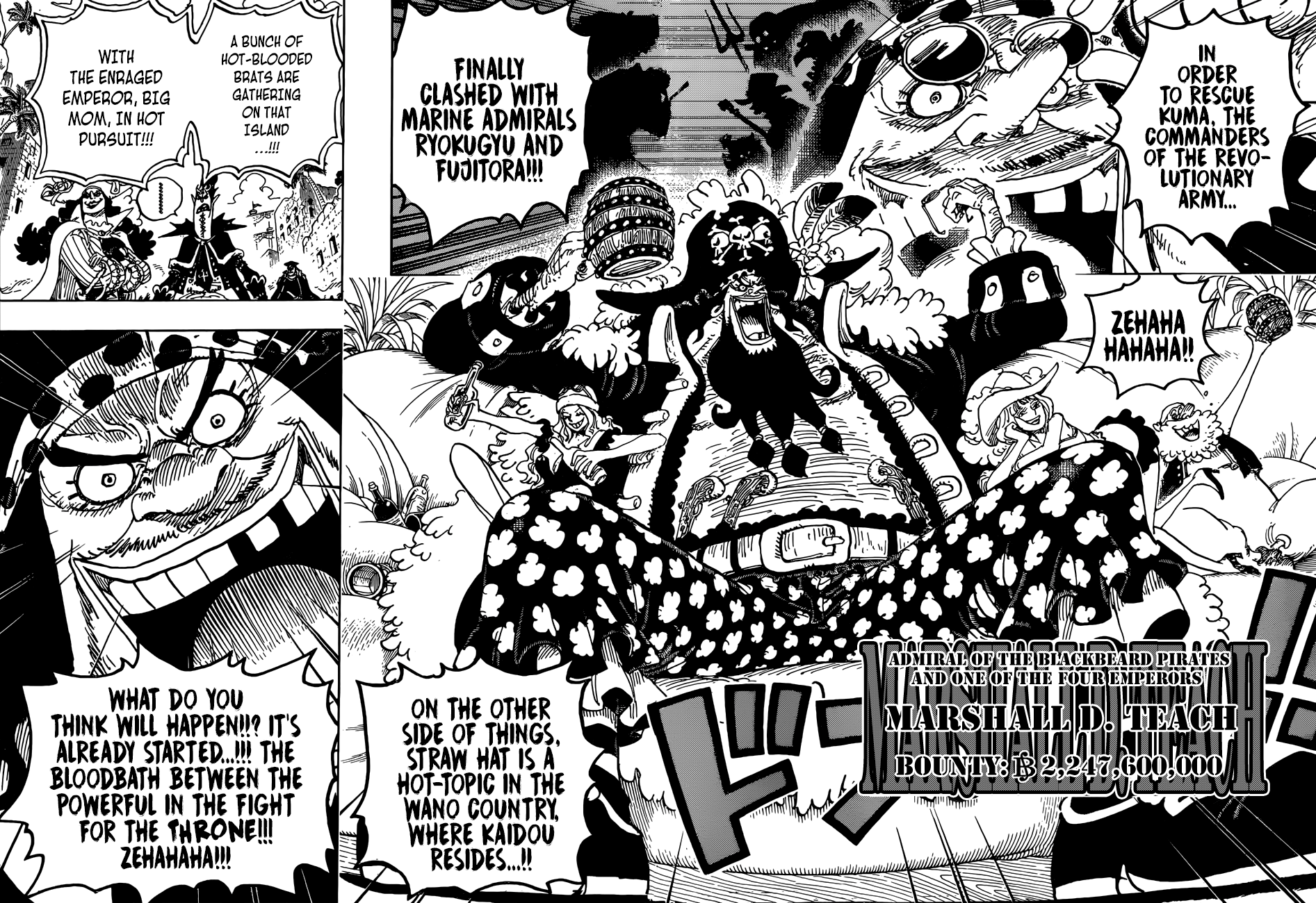 One Piece, Chapter 925 - The Blank image 11