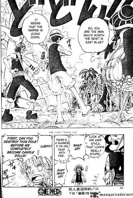 One Piece, Chapter 122 - Worthless Dead Man image 18