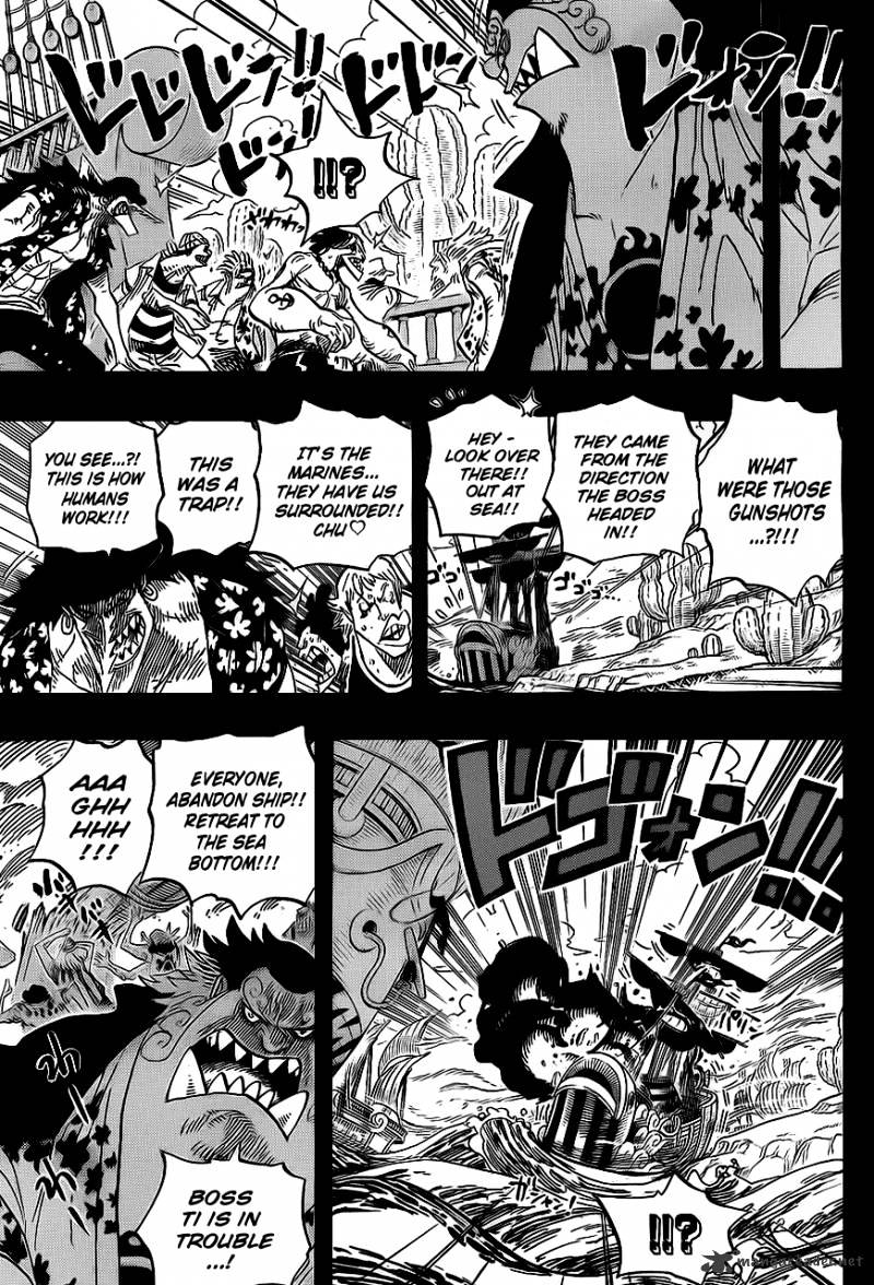 One Piece, Chapter 623 - The Pirate Fisher Tiger image 11