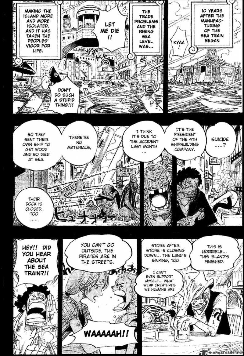 One Piece, Chapter 354 - The Sea Train image 16