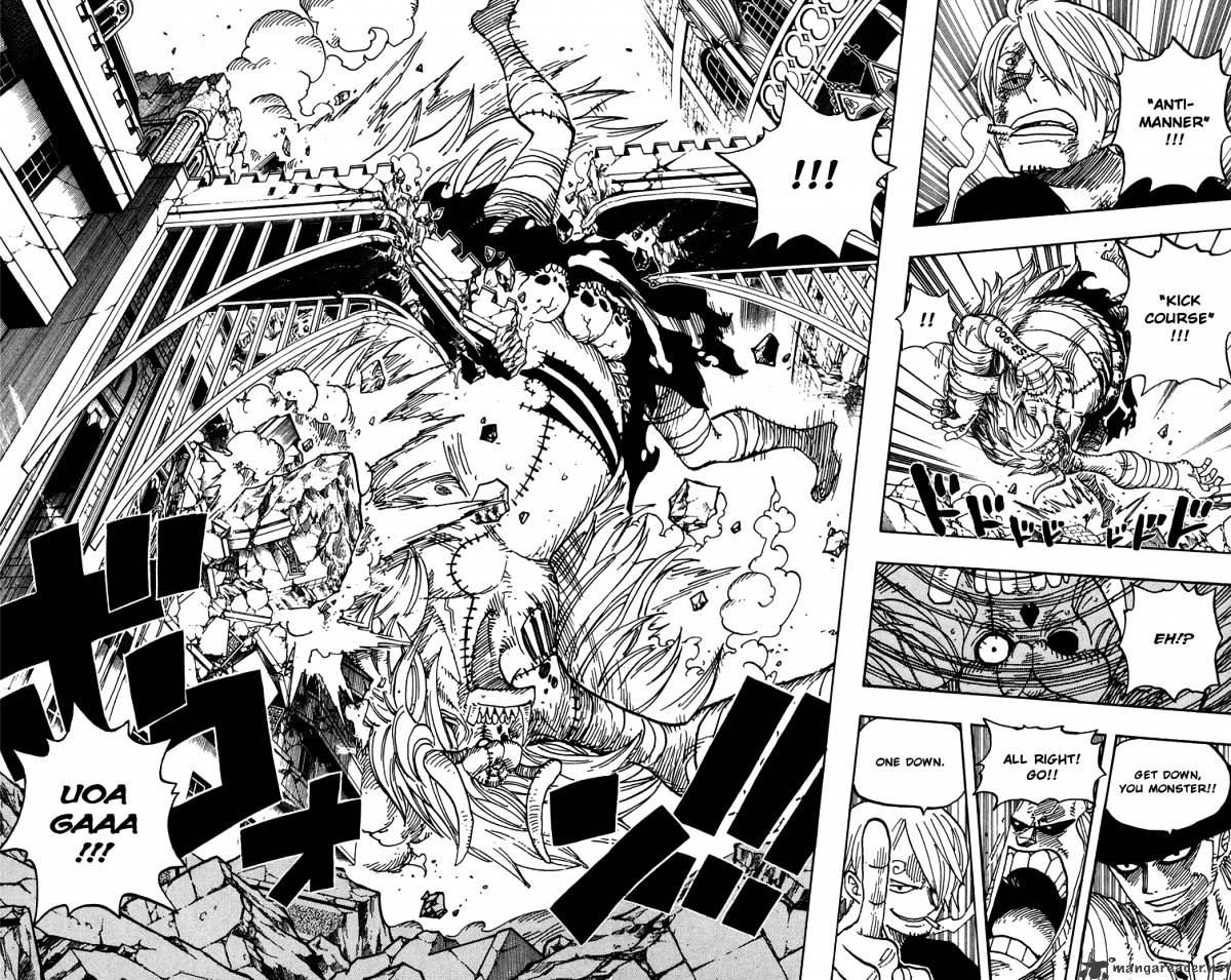 One Piece, Chapter 472 - Down image 13