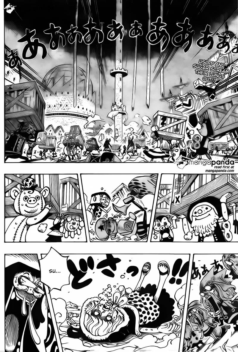 One Piece, Chapter 743 - Big jolts in Dressrosa image 04