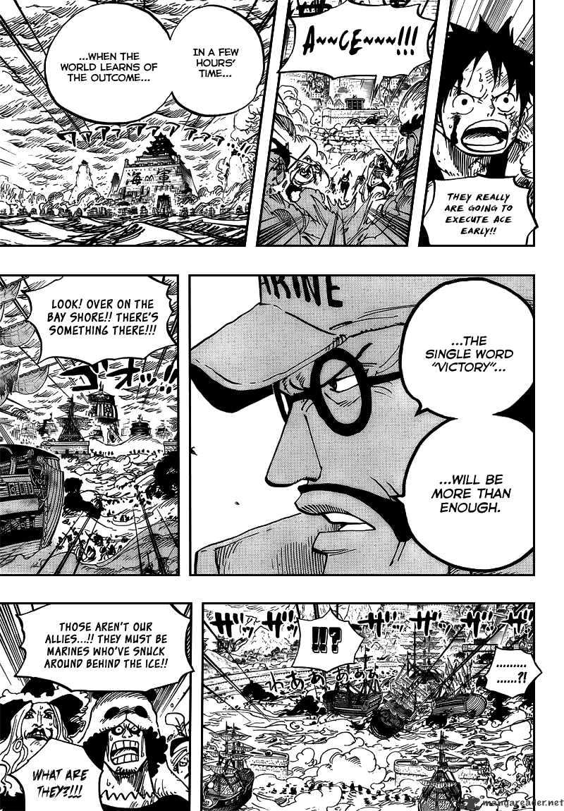 One Piece, Chapter 561 - Luffy vs Mihawk image 15