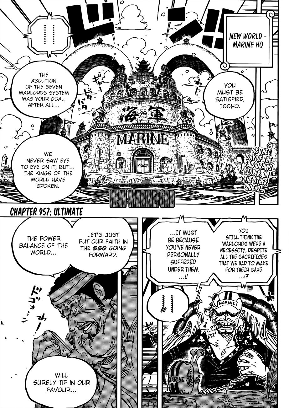 One Piece, Chapter 957 - Ultimate image 04