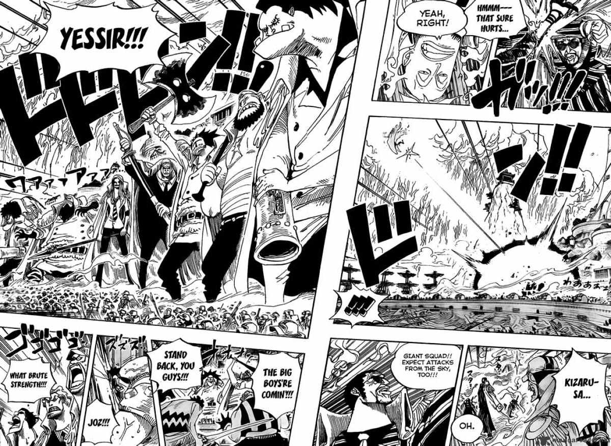 One Piece, Chapter 554 - Admiral Akainu image 3