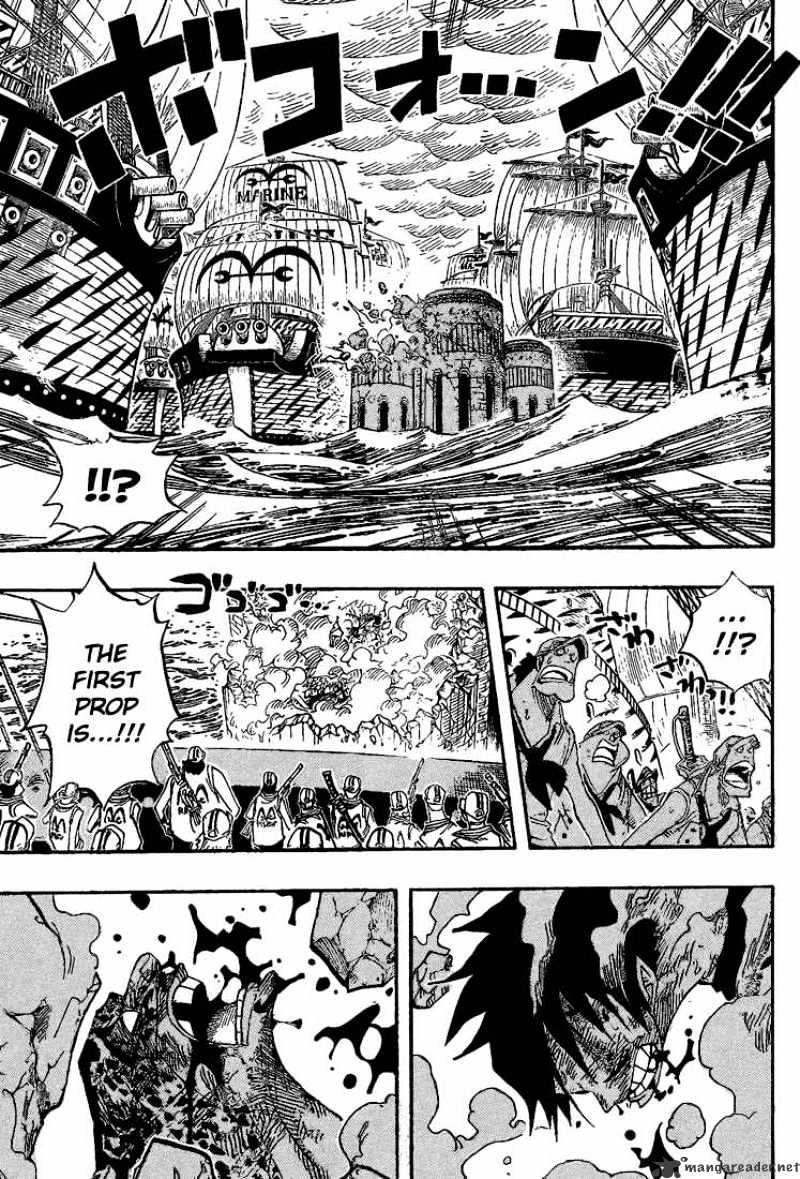 One Piece, Chapter 427 - It Ain