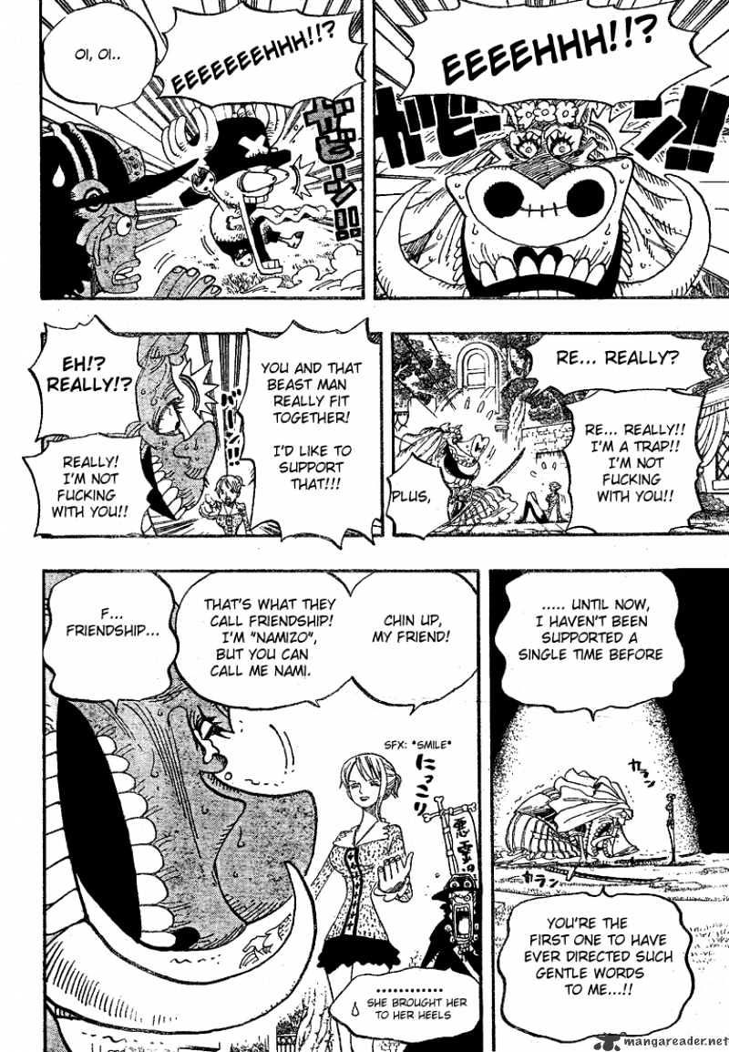 One Piece, Chapter 454 - Humming image 04