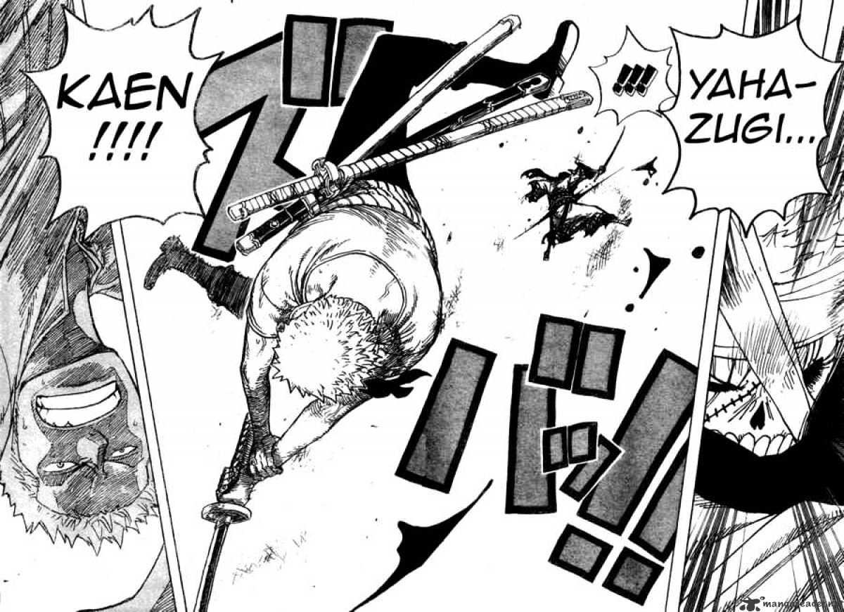 One Piece, Chapter 467 - Pirate Zoro Vs. Samurai Ryuuma image 14