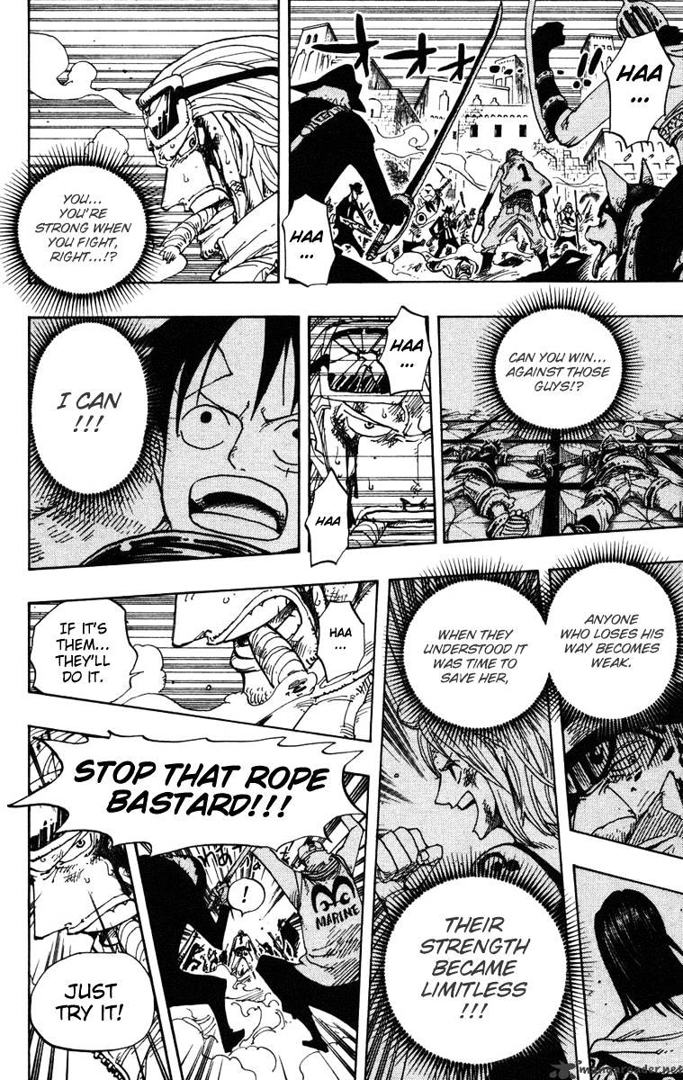 One Piece, Chapter 383 - Luffy Vs Blueno image 09