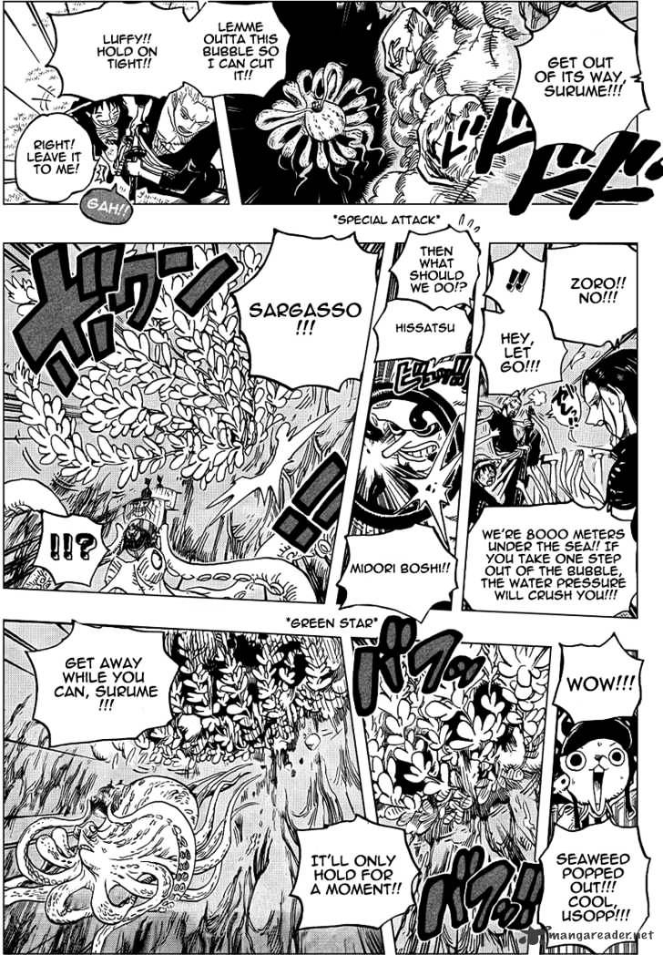 One Piece, Chapter 607 - 10,000 Meters Under the Sea image 08