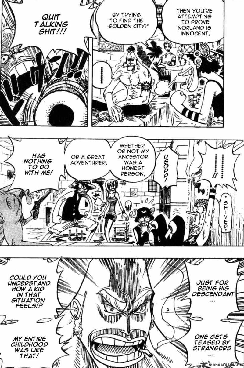 One Piece, Chapter 228 - United Primate Armed Forces Chief Captain-Monbran Cricket image 10