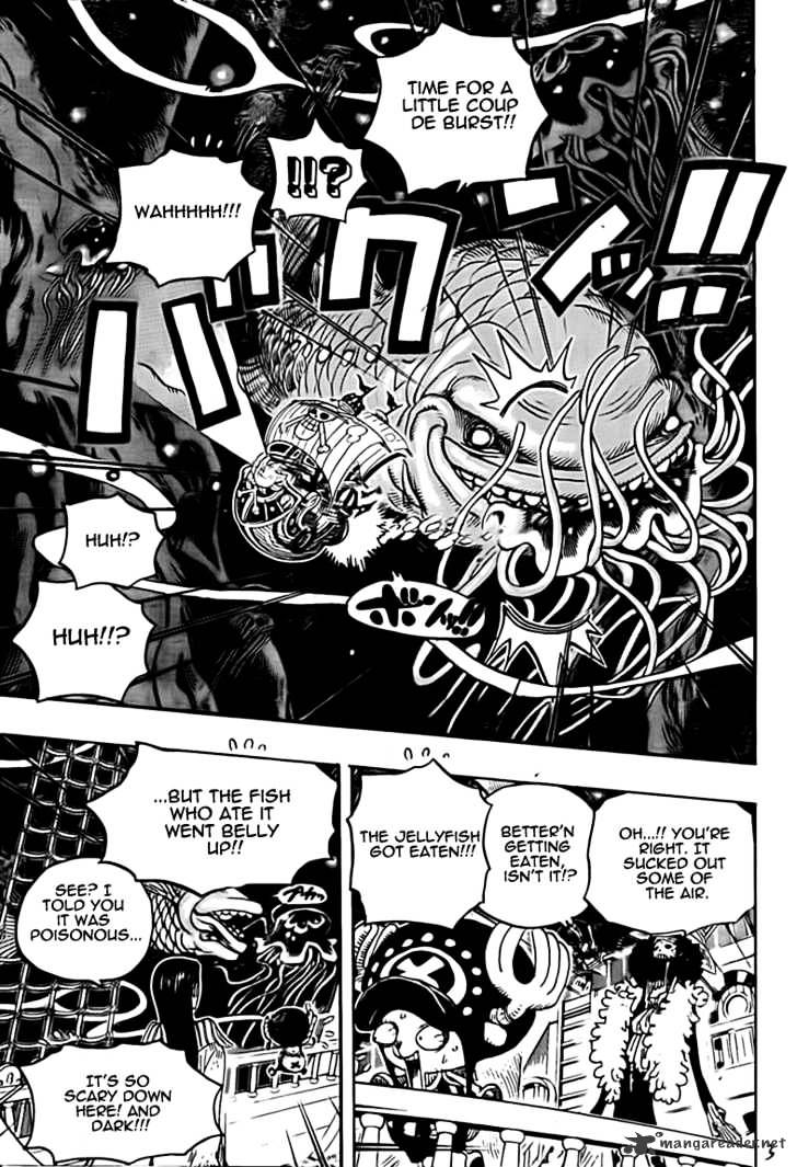 One Piece, Chapter 606 - Adventure in the Deep Sea image 03