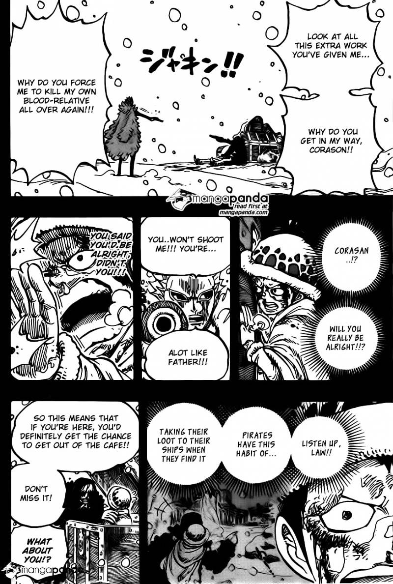 One Piece, Chapter 767 - Cora-san image 13
