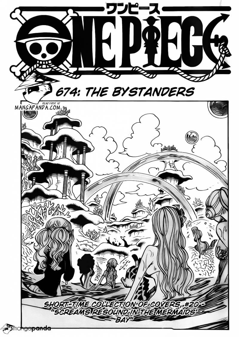 One Piece, Chapter 674 - The Bystanders image 01