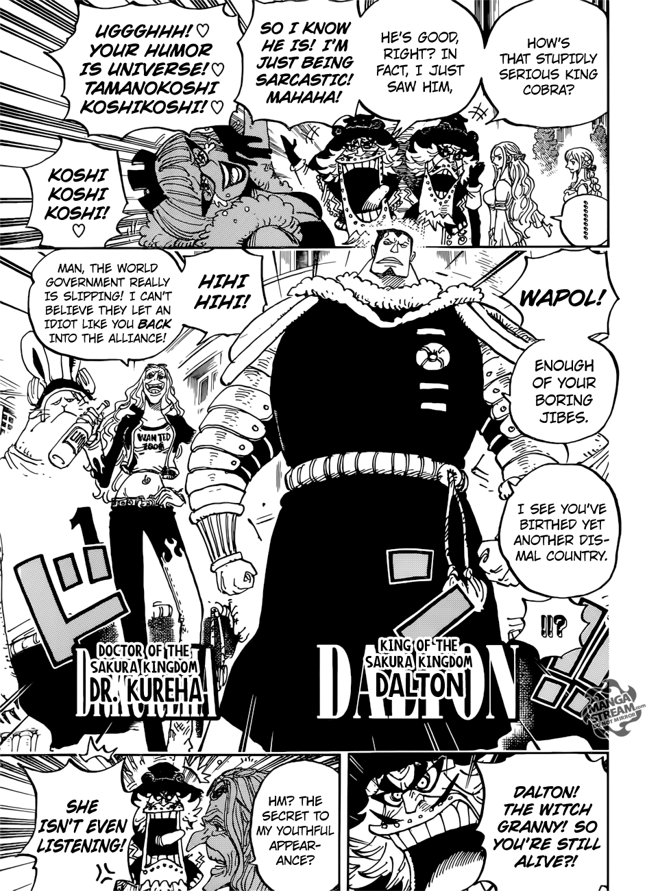 One Piece, Chapter 906 - The Holy Land Mary Geoise image 14
