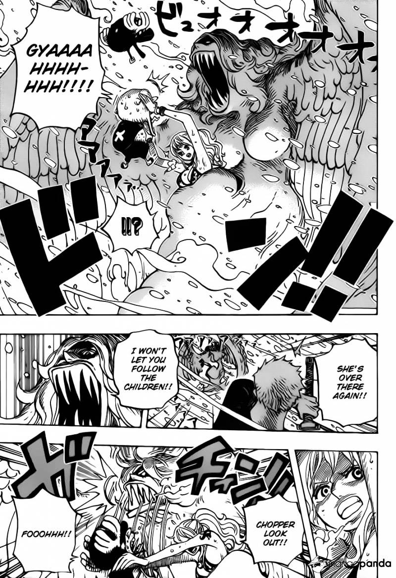 One Piece, Chapter 686 - Biscuit Room’s Snow woman image 13
