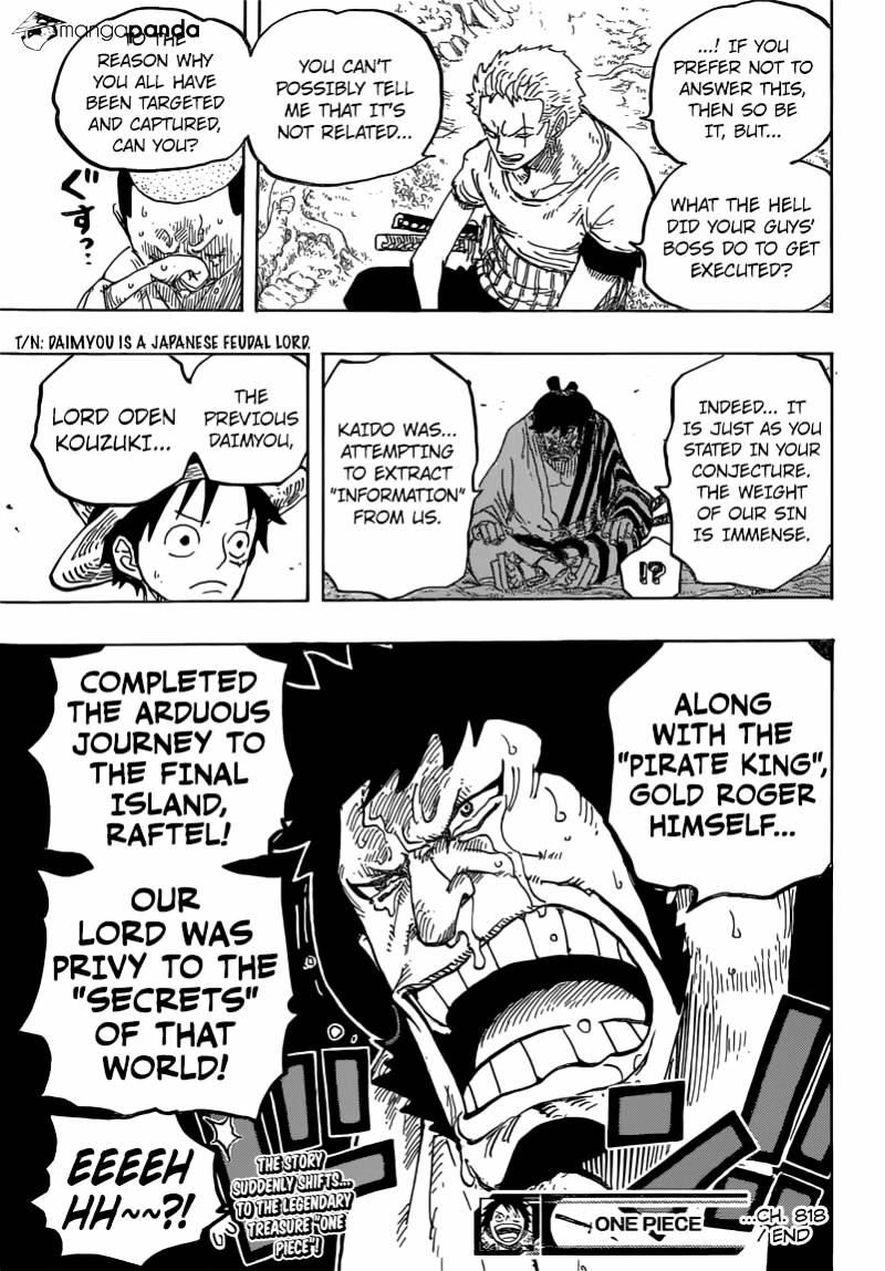 One Piece, Chapter 818 - Within The Whale image 17