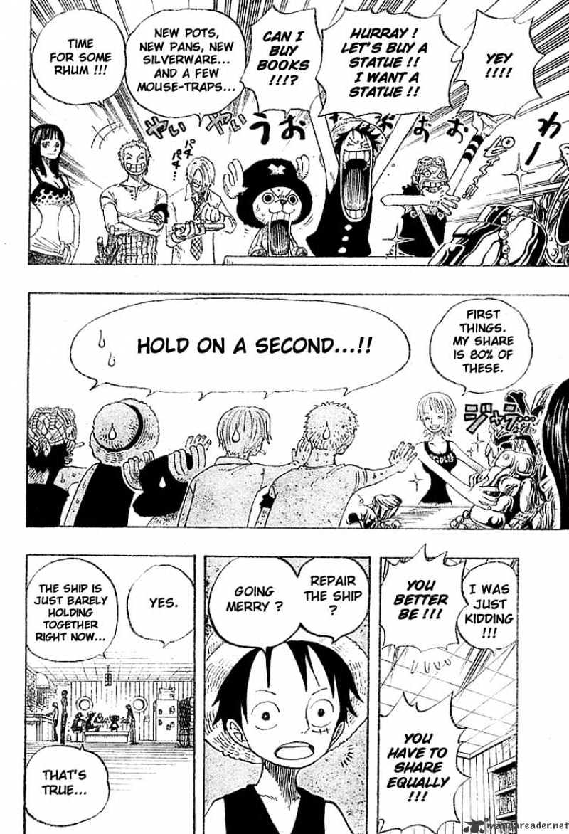 One Piece, Chapter 303 - The Pirates With Tones Of Gold image 16