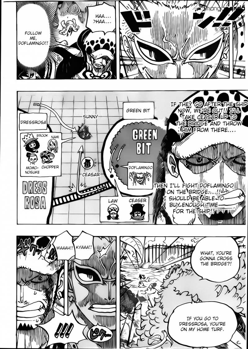 One Piece, Chapter 723 - A change of plans image 18