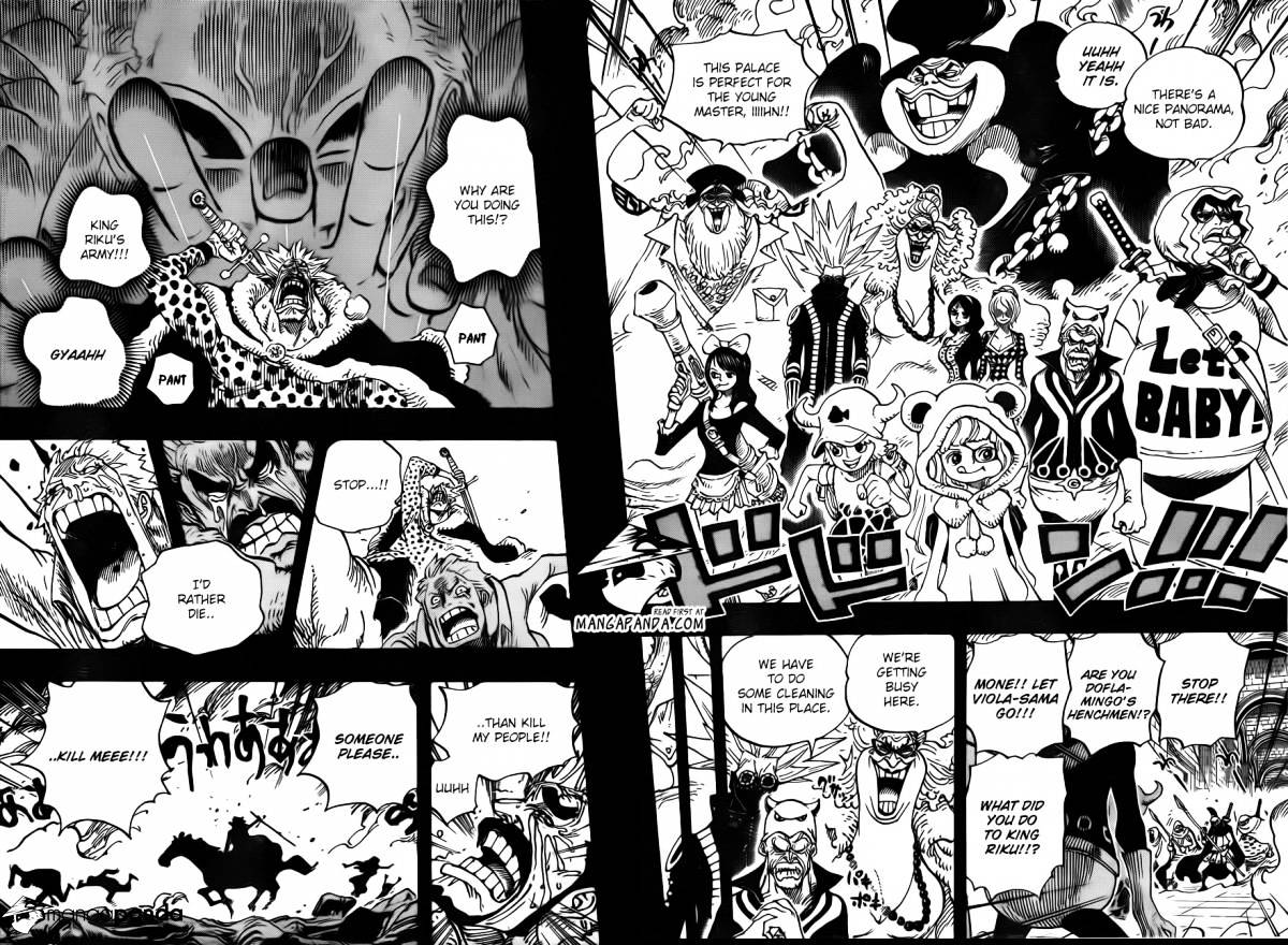 One Piece, Chapter 728 - Tragedies image 06