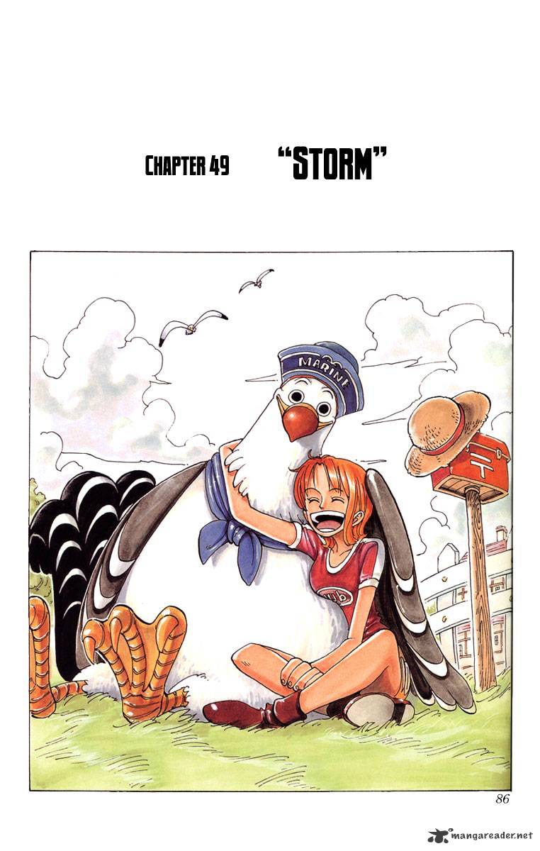One Piece, Chapter 49 - Storm image 01