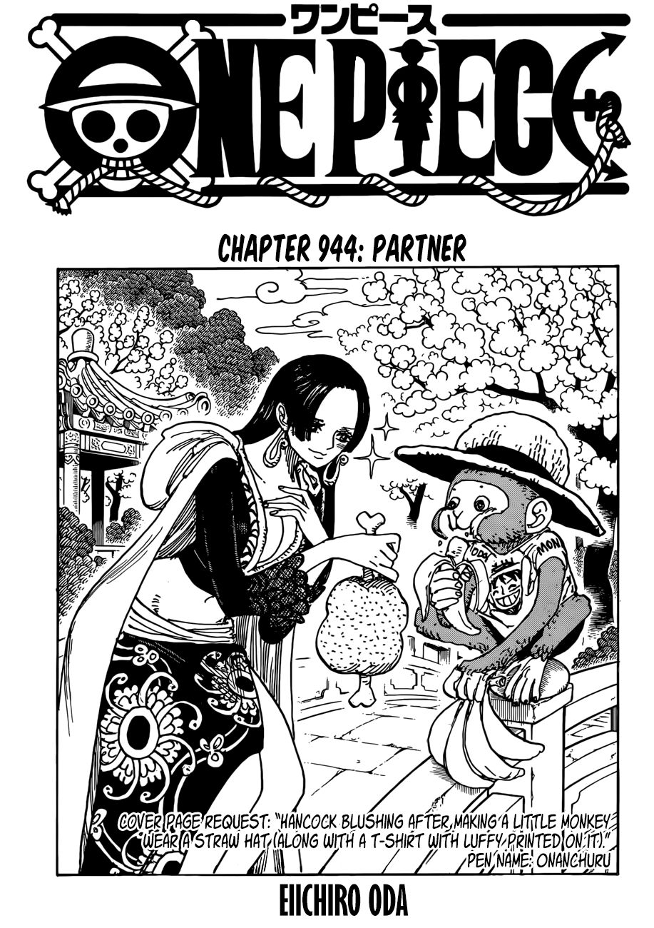 One Piece, Chapter 944 - Partner image 01