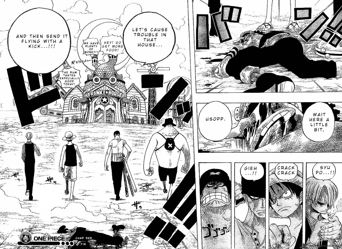 One Piece, Chapter 329 - My Name Is Franky image 18