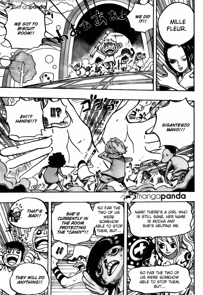 One Piece, Chapter 683 - A girl like ice image 13