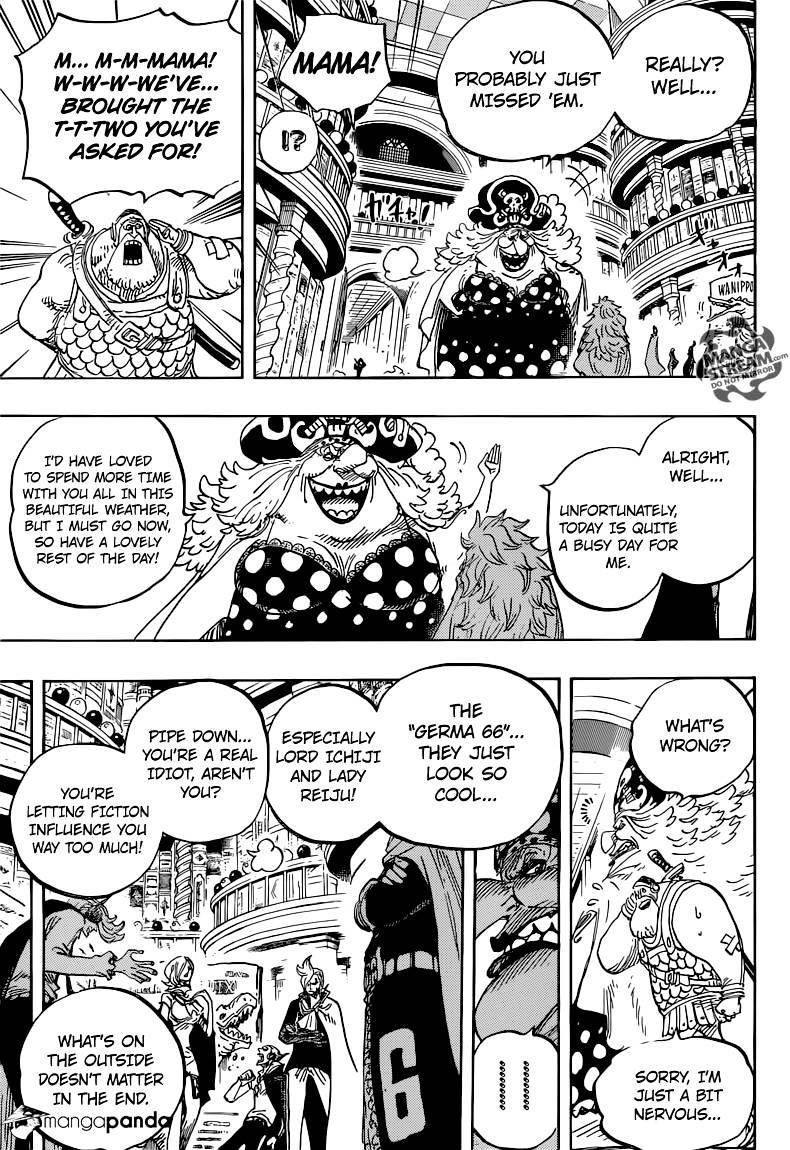 One Piece, Chapter 847 - Luffy And BigMom image 09