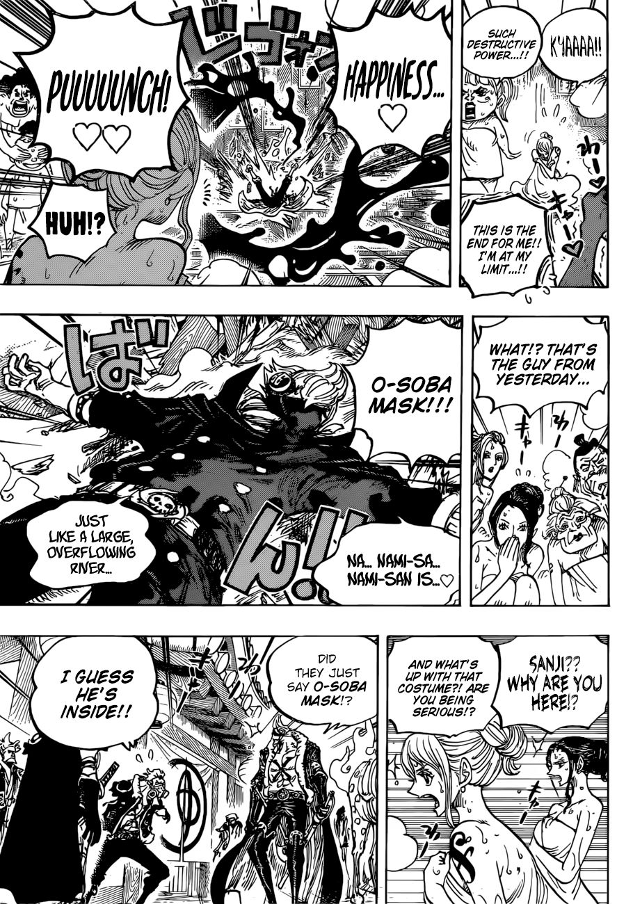 One Piece, Chapter 936 - The Great Sumo Inferno Tournament image 14