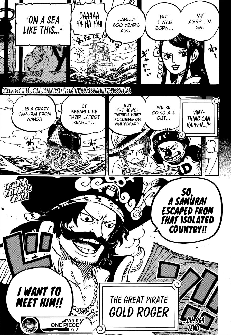 One Piece, Chapter 964 - Oden