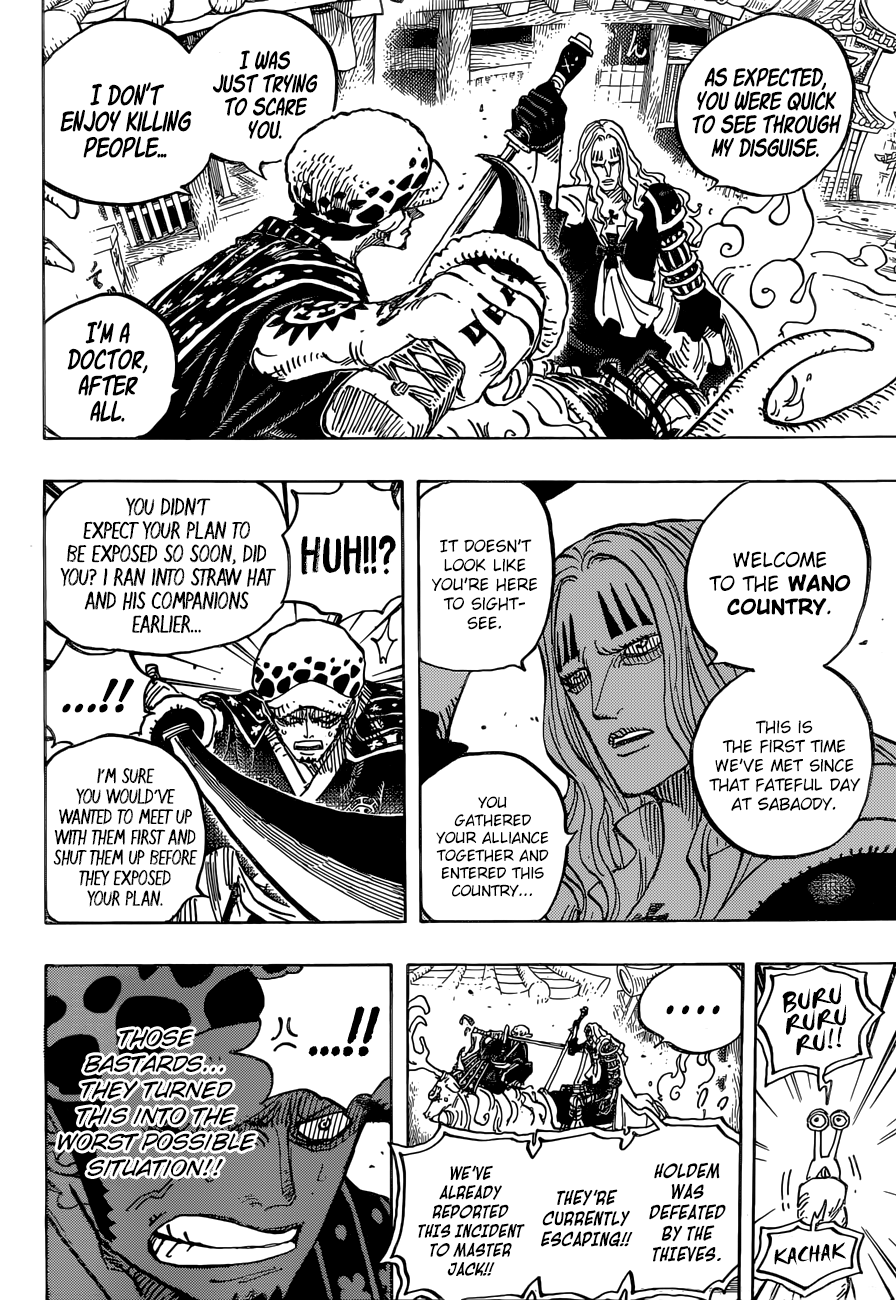 One Piece, Chapter 918 - Luffytaro Repays The Favour image 11