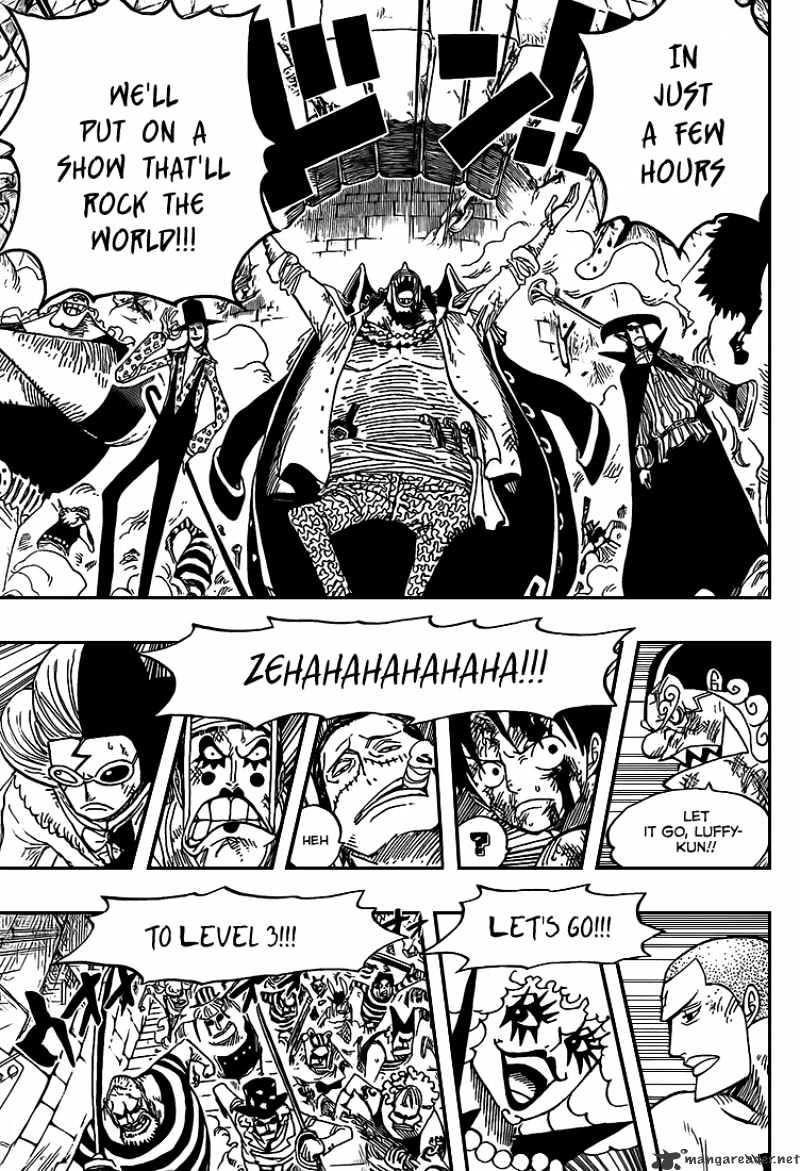 One Piece, Chapter 544 - Even Hell Has Off Days image 16