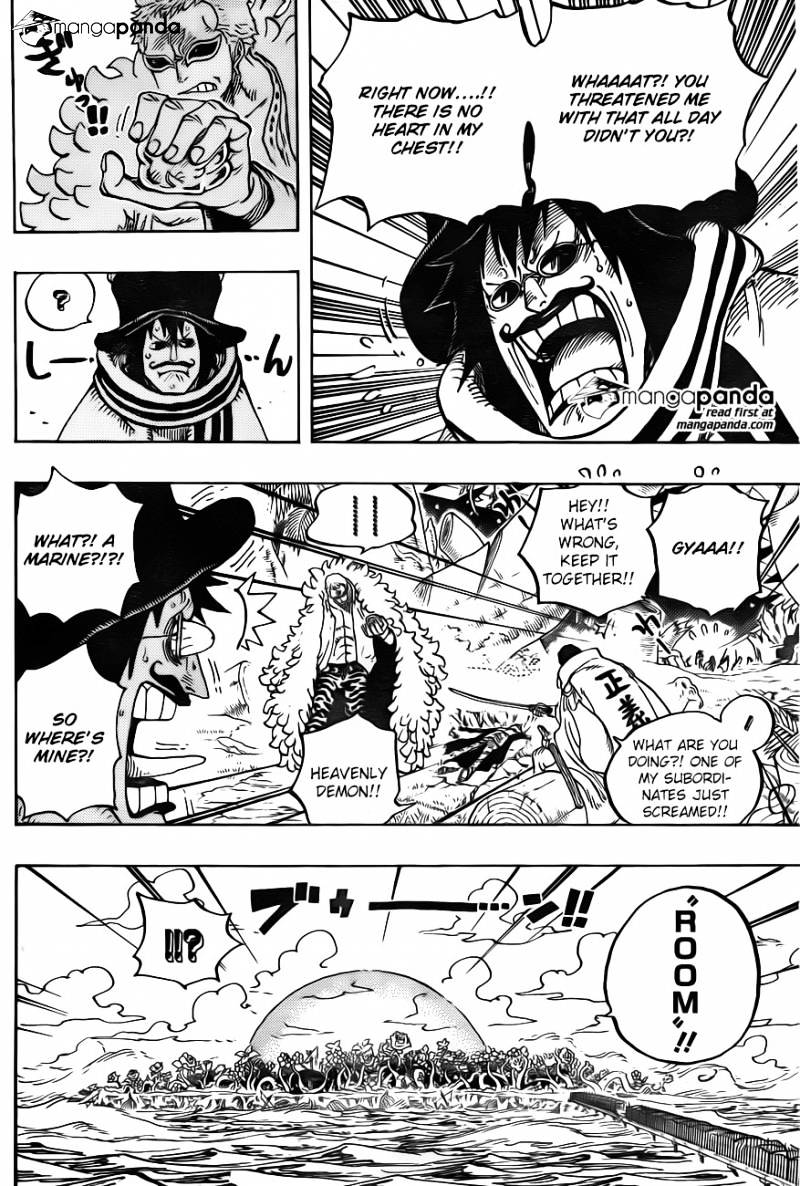 One Piece, Chapter 723 - A change of plans image 14