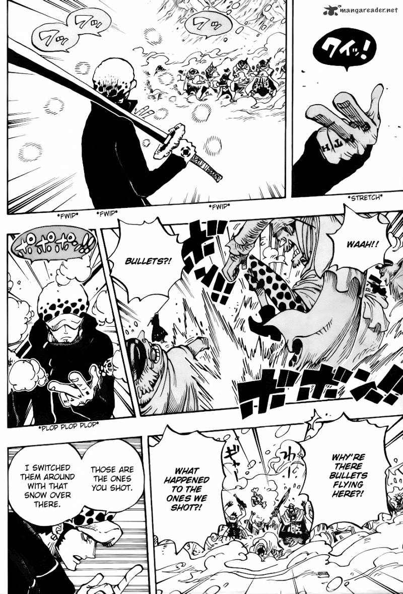 One Piece, Chapter 662 - Shichibukai Law vs Vice Admiral Smoker image 04