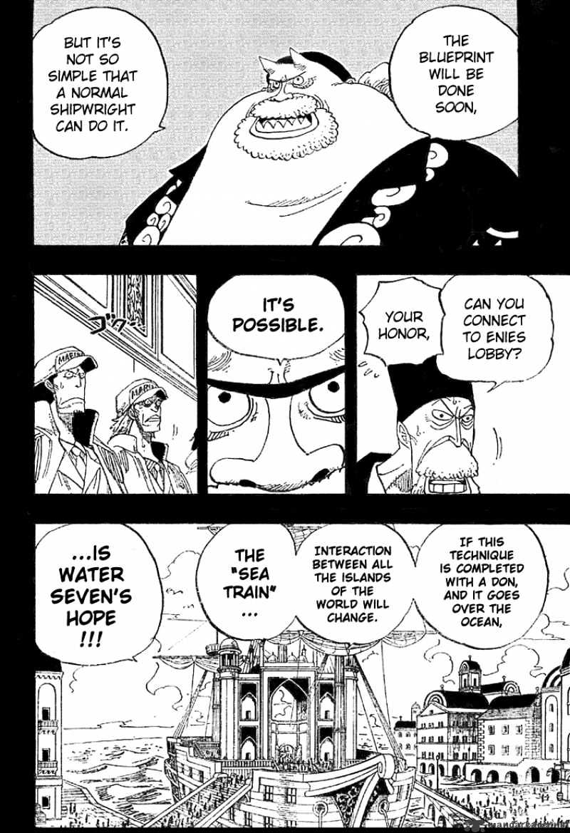 One Piece, Chapter 354 - The Sea Train image 06
