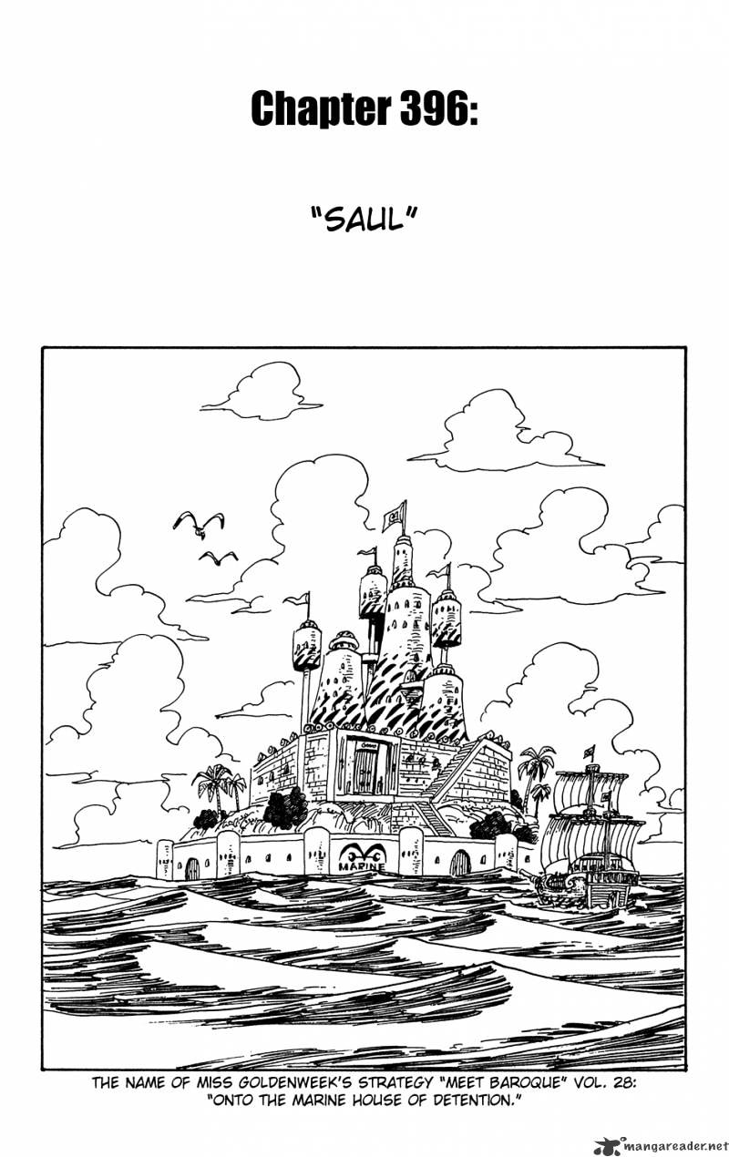 One Piece, Chapter 396 - Saul image 01