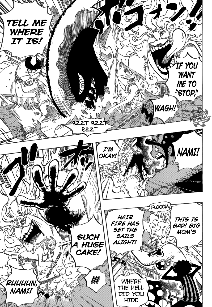 One Piece, Chapter 890 - Big Mom On The Ship image 09