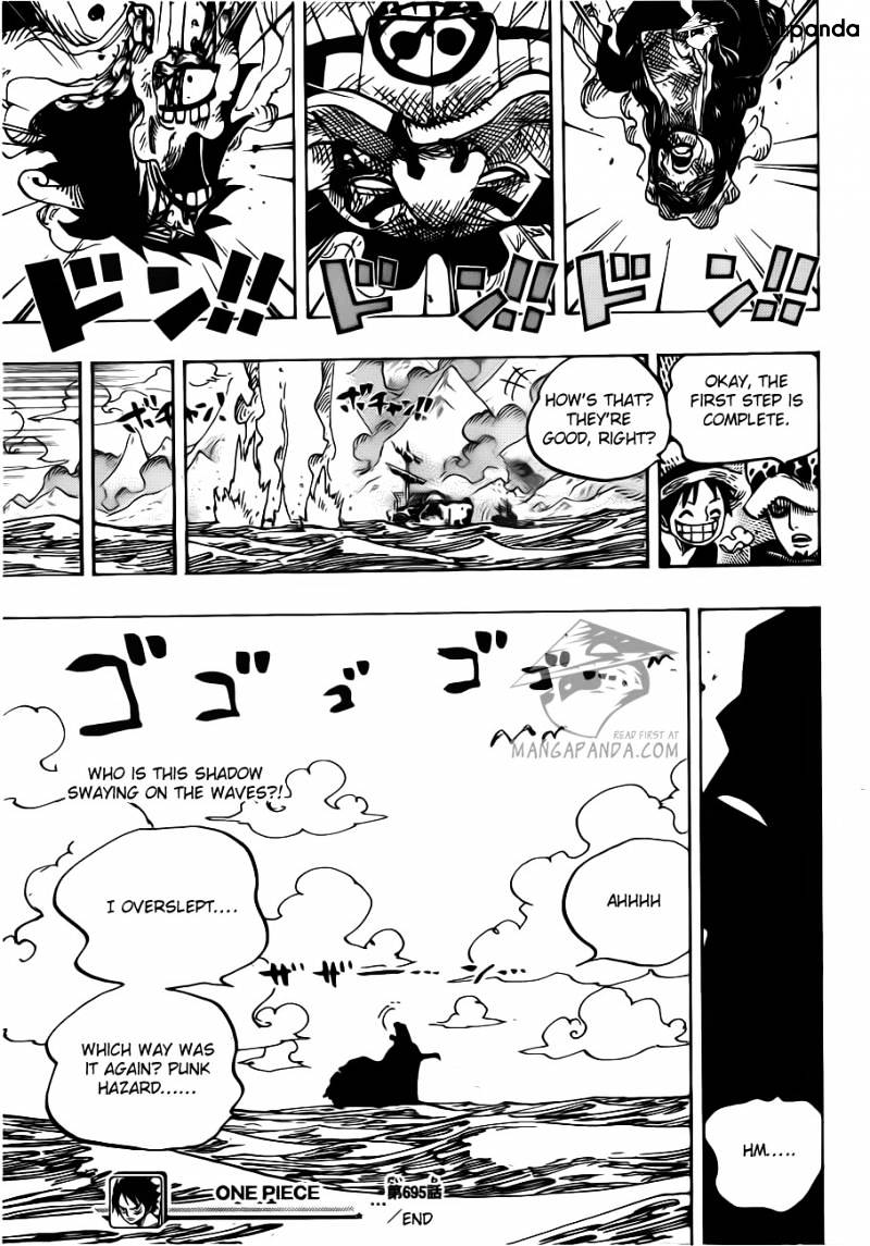 One Piece, Chapter 695 - Leave it to me!! image 19