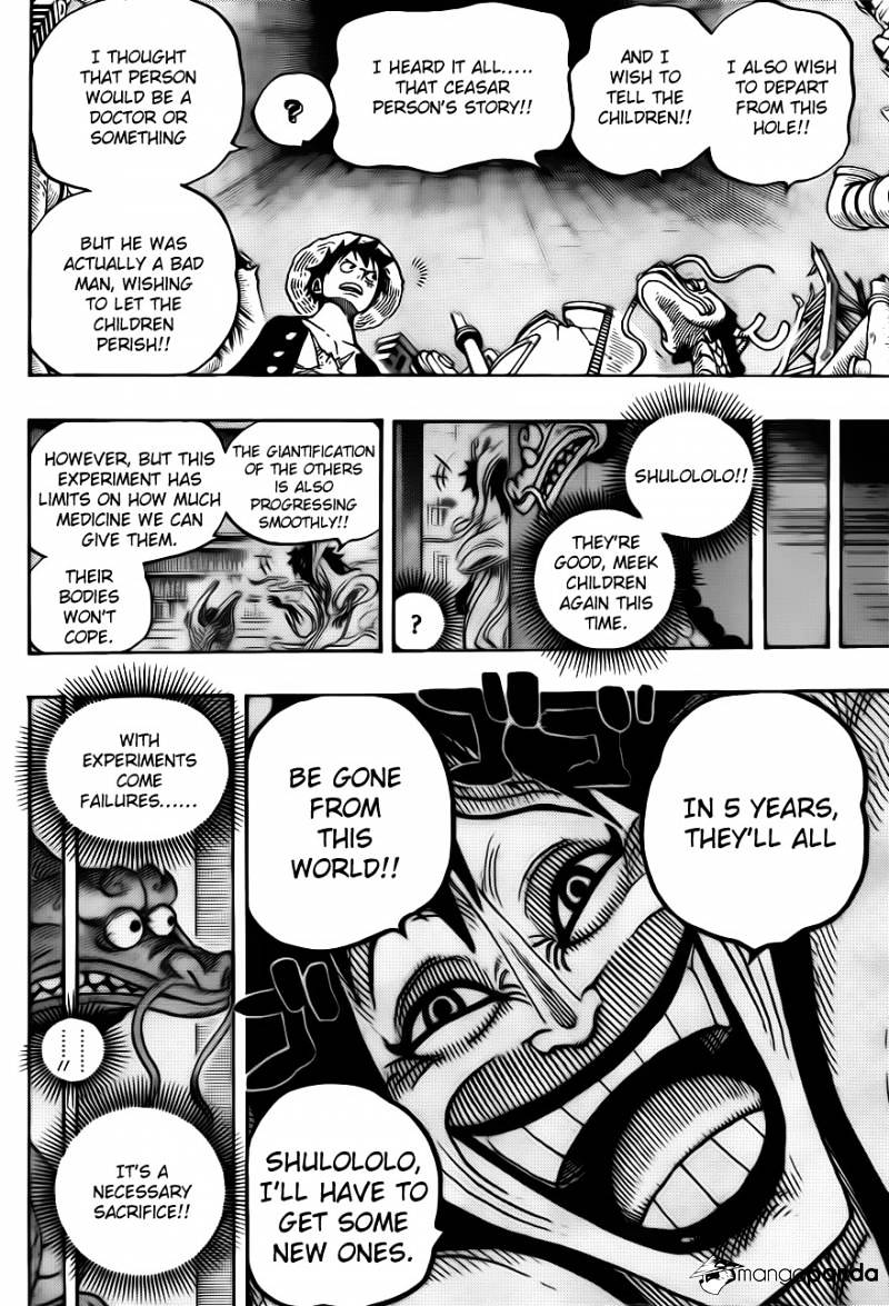 One Piece, Chapter 685 - Momonosuke is my name!! image 14
