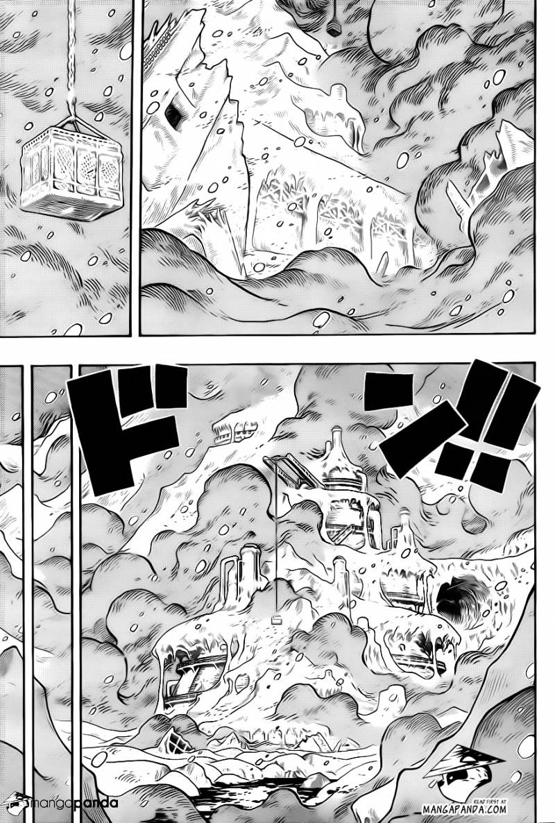 One Piece, Chapter 678 - Inside the lab, lobby of building A image 07