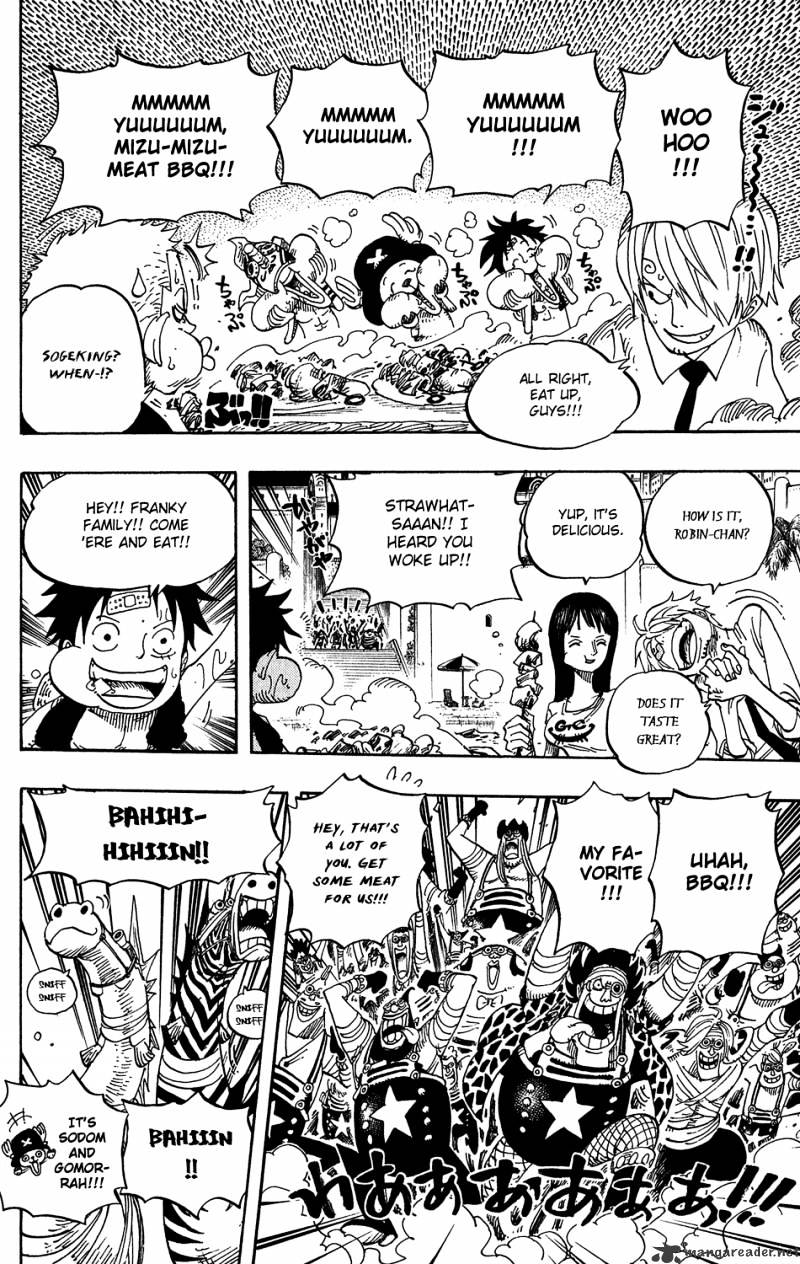 One Piece, Chapter 433 - The Name Of The Sea image 12