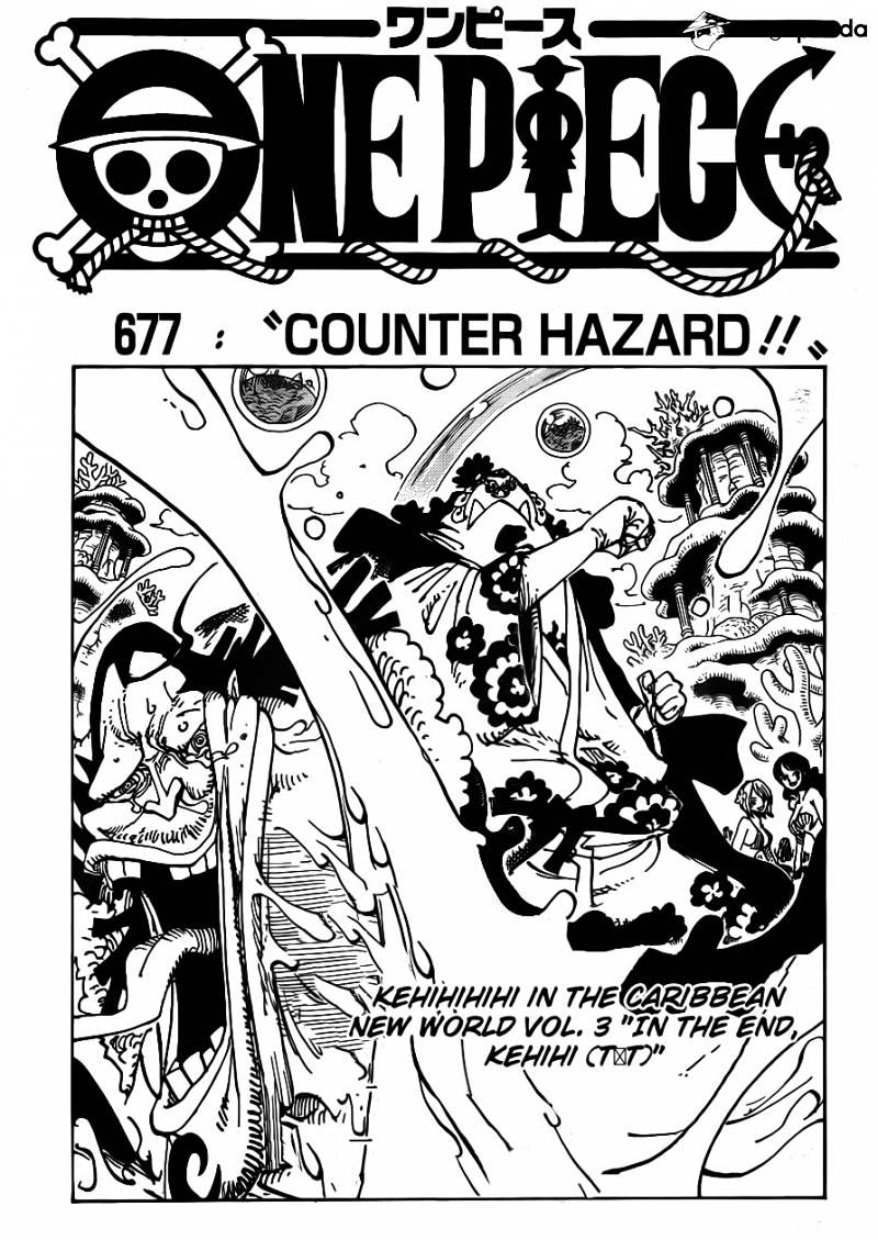 One Piece, Chapter 677 - Counter Hazard!! image 01