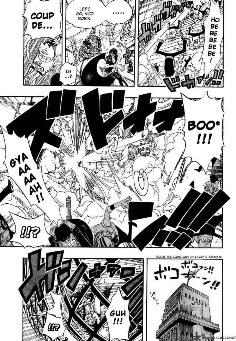 One Piece, Chapter 389 - Response image 09