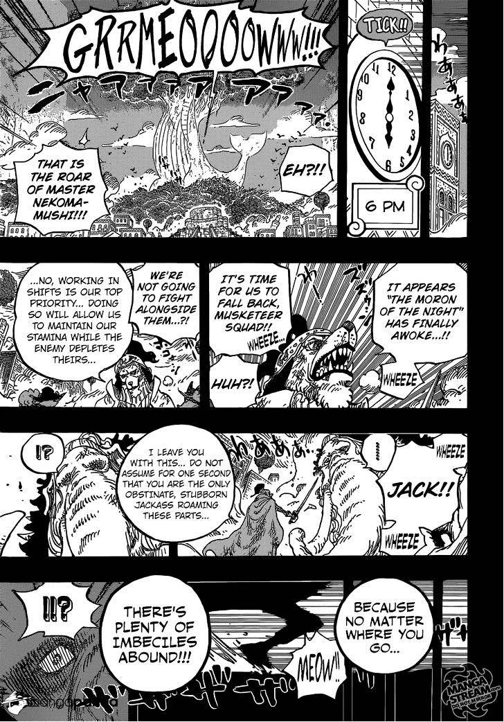 One Piece, Chapter 809 - Master Nekomamushi image 16